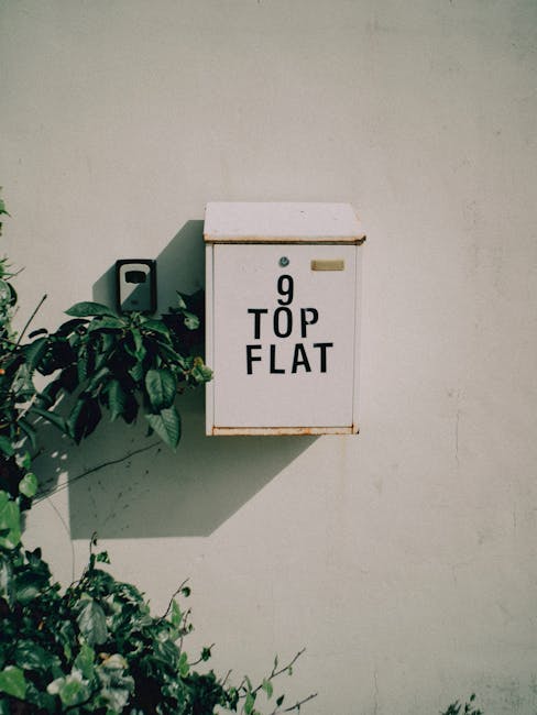 3 : img_1 - Pink mailbox with text 9 TOP FLAT