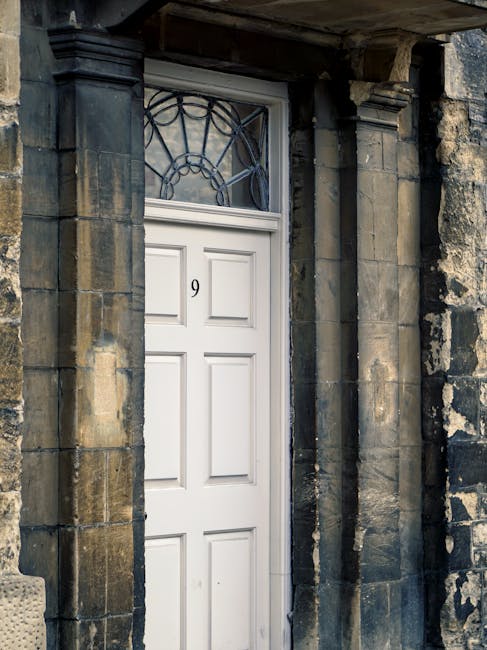 6 : img_4 - Minimalist white door with number 9